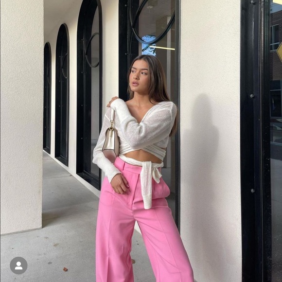 Last 🔥Zara wide leg menswear pants - Picture 2 of 16